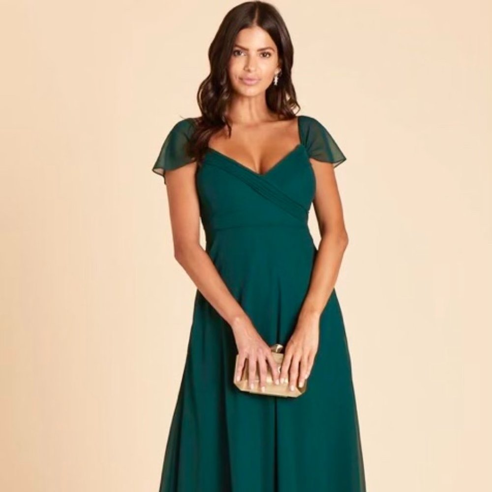 Birdy Grey - Emerald Dress - Bridesmaid - Small - Pockets